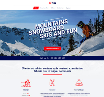 Ski 1 Banner